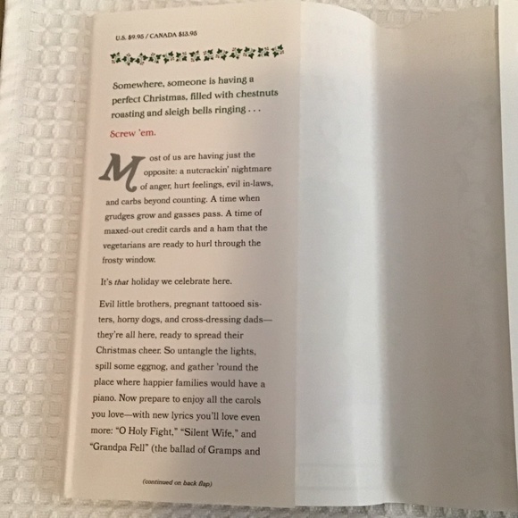 NWT Dysfunctional Family Christmas Songbook - Picture 4 of 6